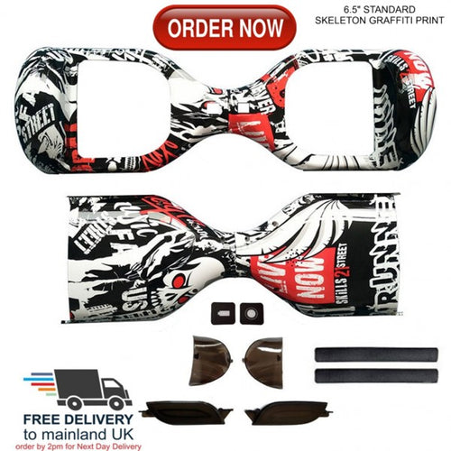 6.5" Hoverboard Plastic Shell Skeleton Case for 6.5" Wheel Sized Hoverboard