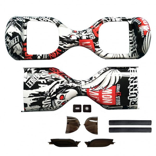 6.5" Hoverboard Plastic Shell Skeleton Case for 6.5" Wheel Sized Hoverboard