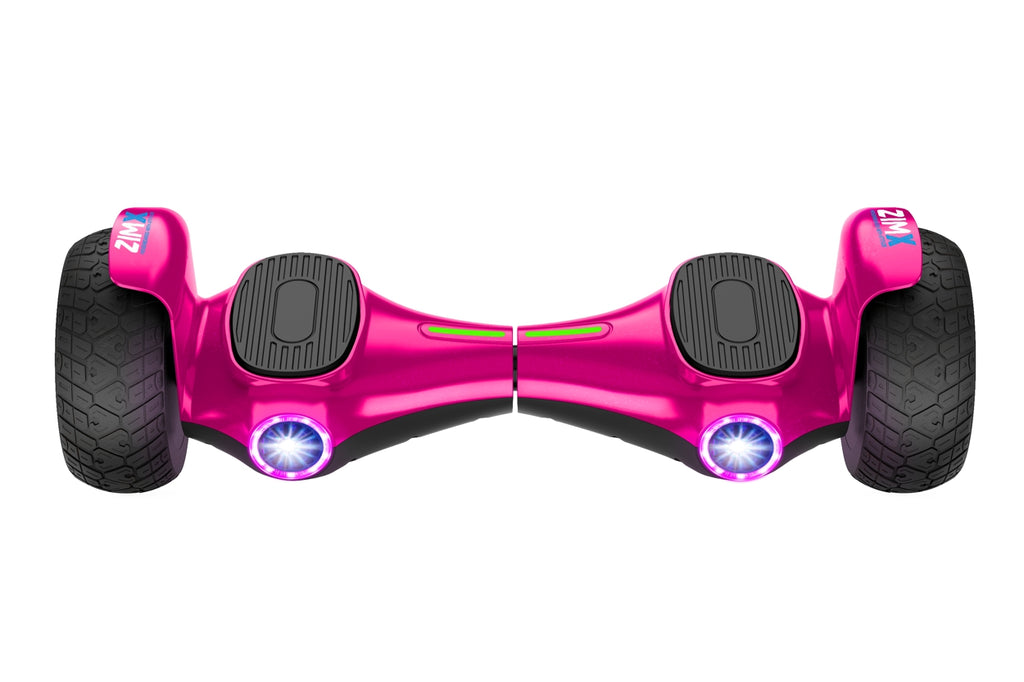 ZIMX G2 JET - PINK All Terrain Hoverboard, 8.5 inch Off Road Bluetooth Hoverboard with Infinity LED Wheels, UL2272 Certified
