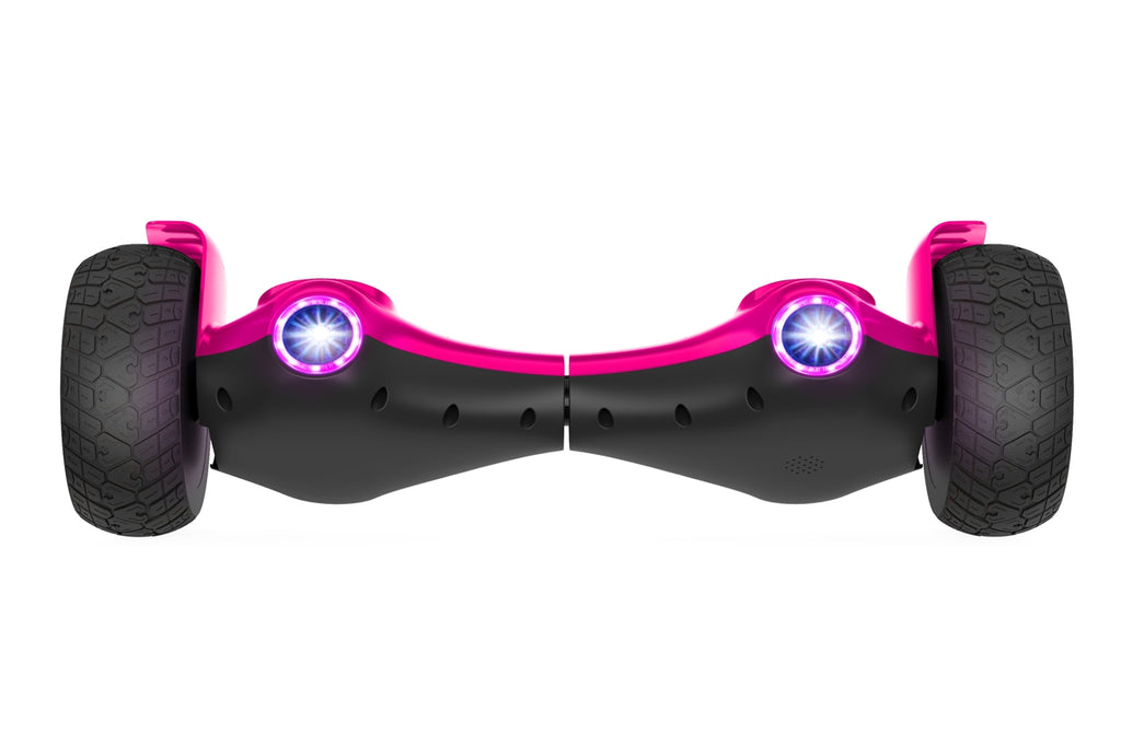 ZIMX G2 JET - PINK All Terrain Hoverboard, 8.5 inch Off Road Bluetooth Hoverboard with Infinity LED Wheels, UL2272 Certified