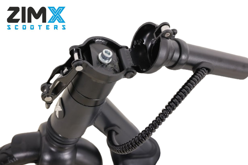 ZIMX ZX APEX - Kids Electric Folding Scooter UL2272 Certified - Black