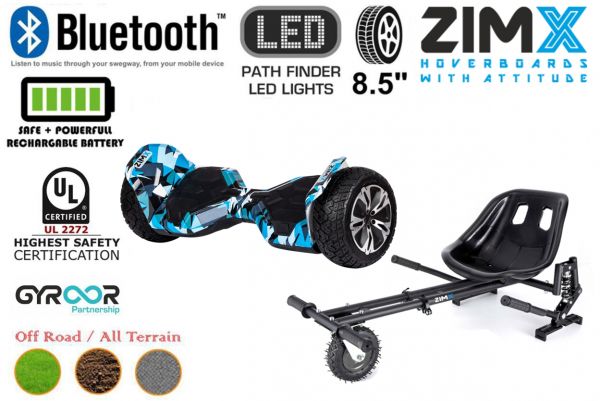 Black G2 Pro Off Road Hoverboard Swegway Segway UL2272 Certified HK5 Hoverkart Black