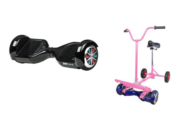 Black Bluetooth Swegway Segway Hoverboard and BK2 HoverBike Pink
