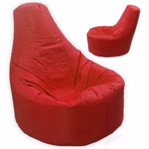 Red Pear Drop Bean Bag Chair