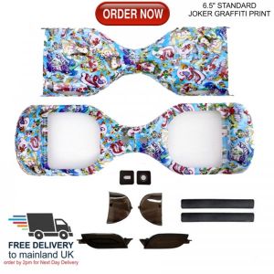 6.5" Hoverboard Plastic Shell Joker GraffitiCase for 6.5" Wheel Sized Hoverboard