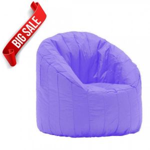 Purple Lumin Bean Bag Chair