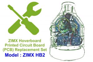 ZIMX HB2 Hoverboard - PCB Replacement Set