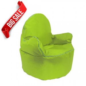 Green Kids King Bean Bag Chair