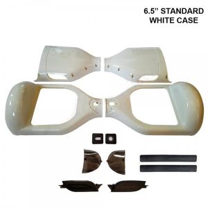 6.5" Hoverboard Plastic Shell White Case for 6.5" Wheel Sized Hoverboard