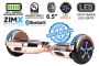 Refurbed - ZIMX CB3A Rose Gold Chrome Bluetooth Hoverboard with LED Wheels UL2272 Certified